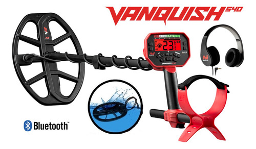 Imagem 3 de 7 de Detector Vanquish 540 Ouro Prata Praia Riacho Prova Água