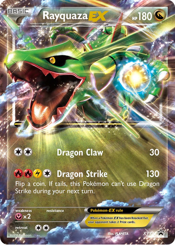 Cartas Pokemon Rayquaza Ex Promo