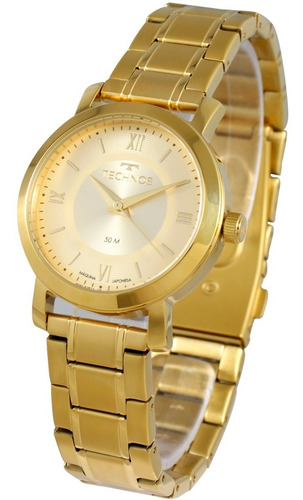 Relógio Technos Feminino Dourado
