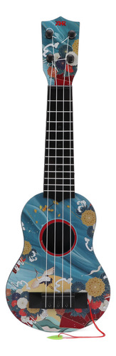 Juguete De Ukelele De Color Madera Para Niños, Mini Guitarra