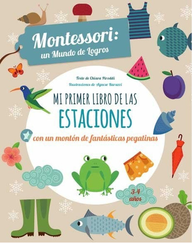 Mi Primer Libro De Las Estaciones (vvkids), De Ch. Piroddi. Editorial Vv Kids, Tapa Dura En Español