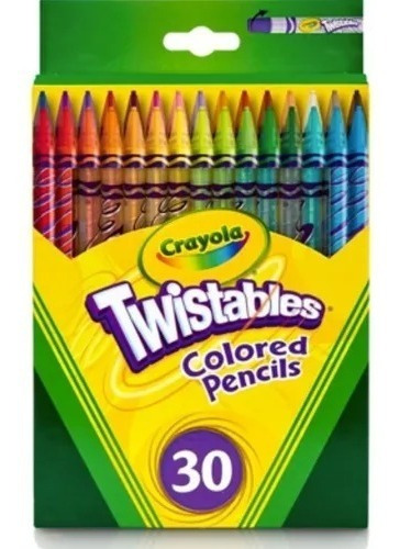 30 Colores Crayola Twistables Xtreme C
