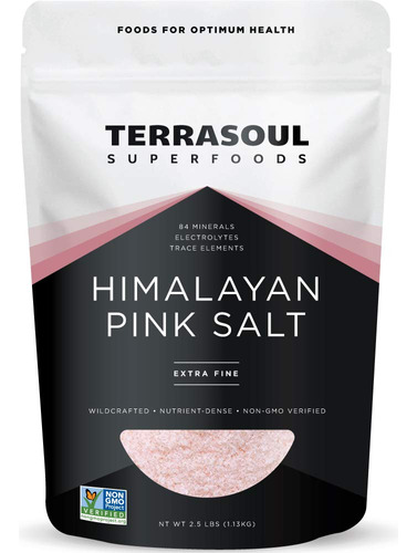 Sal Rosa Del Himalaya, 2.5 Lbs Extra Fina | Minerales T...