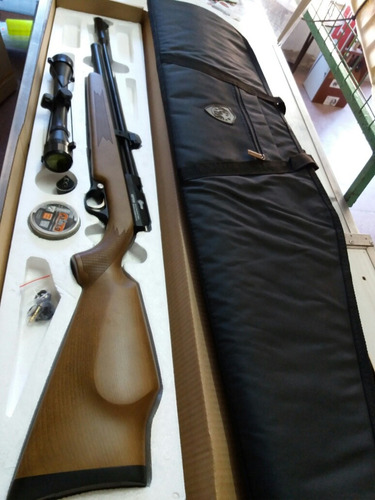 Rifle Pcp 5.5+cargador+mira4×32+funda+lata De Balines Nuevo