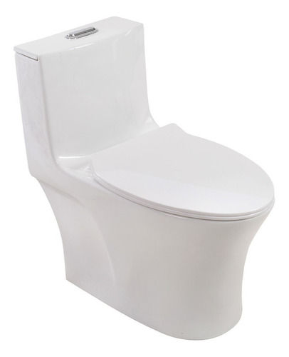 Inodoro largo Gravita Baño EU 1642 101 blanco