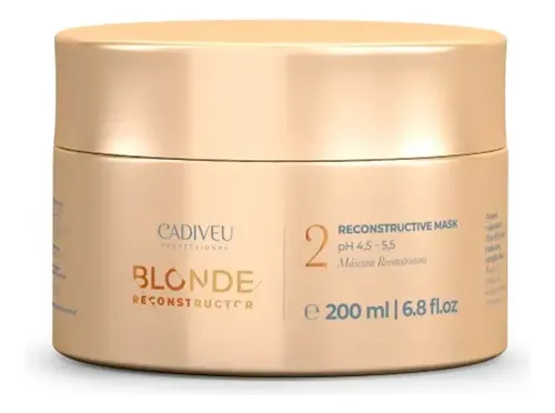 Cadiveu Blonde Reconstructor Máscara Reconstrutora 200ml