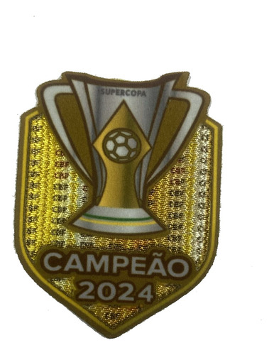 Patch Campeão Supercopa Do Brasil 2024 3d Flocado