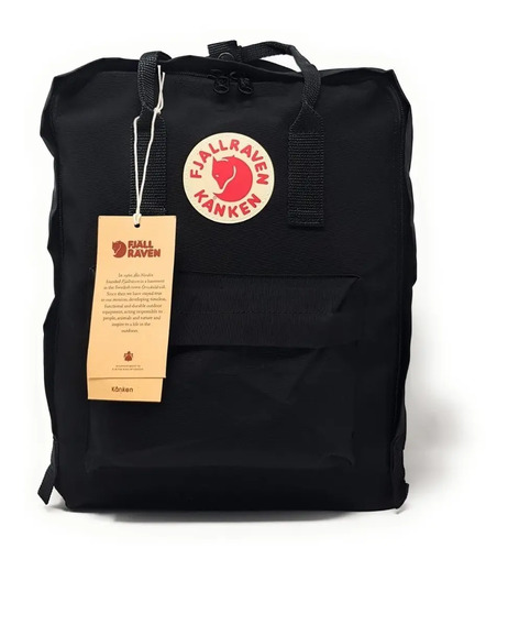 Mochila Kanken Negra | MercadoLibre 📦