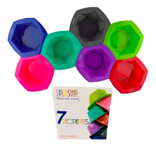 Splash 7 Cio Bowl Con Base Antiderrapante Diferentes Colores