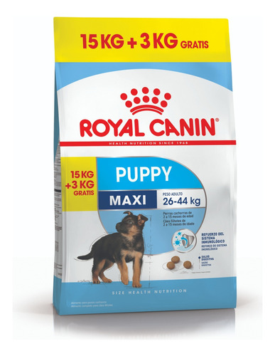 Royal Canin Maxi Puppy X 15 + 3 = 18 Kg Kangoo Pet