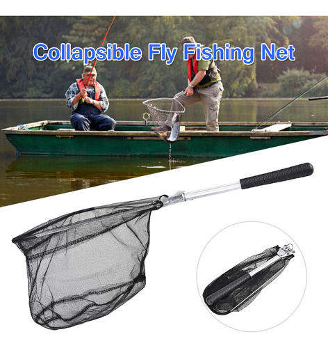 Red De Malla Plegable Para Atrapar O Soltar Peces, Plegable
