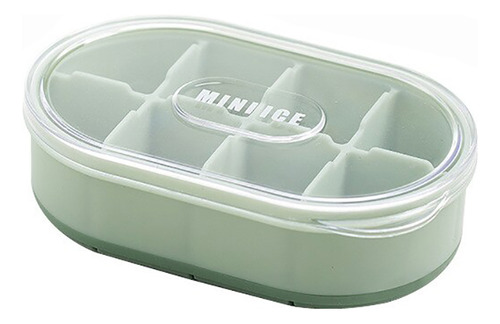 Bandeja De Cubitos De Hielo Verde Ecológica Para Bebidas Frí