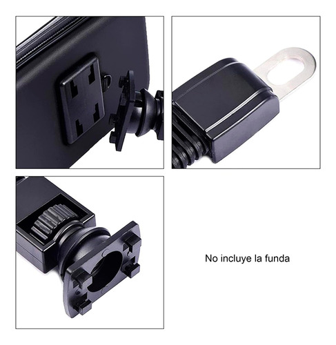 Soporte Adaptador Para Funda De Smartphone Para Moto Scooter