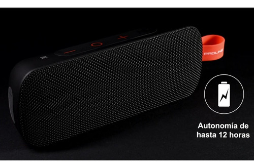 Parlante Portátil Proline Karbon5 Bluetooth A Prueba De Agua