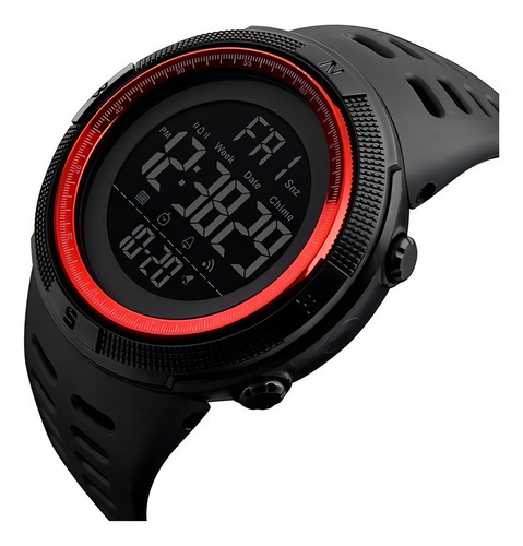 Relógio Masculino Digital Skmei 1251 Original Preto 5atm