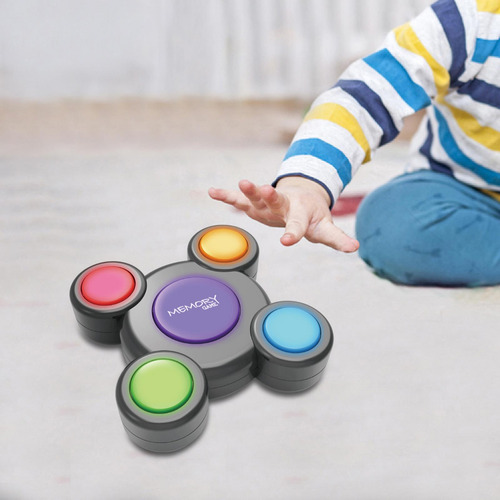 Juego De Memoria Electrónico Con Luces Y Sonidos Repite El