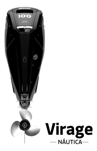Motor De Popa Mercury 100hp 100elpt 2.1lefi Ct 4stk 4 Tempos