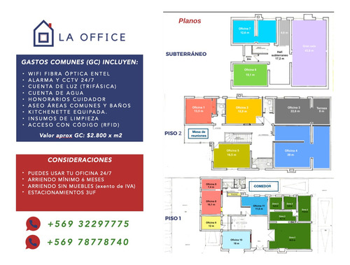 Oficinas Privadas En Casona A Una Cuadra Plaza PerĂș