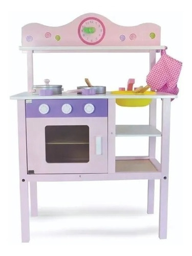 Acool Cocina De Madera Con Accesorios Didactico Ac7702 Ed