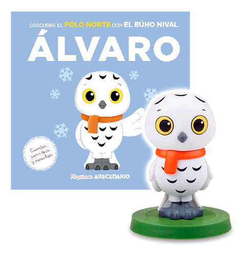 Mi Primer Abecedario N° 58 Polo Norte Con Búho Nival Álvaro
