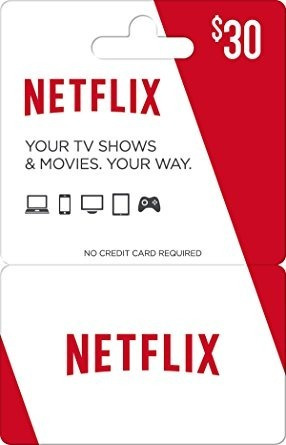 Cartão Presente Netflix Gift Card R$ 30 Reais Envio Digital
