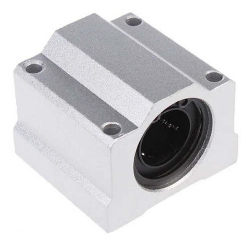 Pillow Block 20mm Fechado Scs20uu C/ Rolamento Linear 20mm