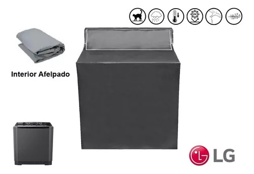 Protector Para Lavadora LG 18 Kg Doble Tina Carga Superior