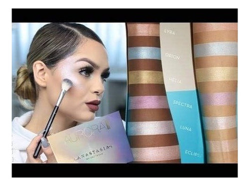 Paleta De Iluminador Glow Kit Aurora Anastasia Beverly Hills Tom Da Maquiagem 6 Tons