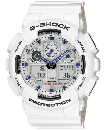 Reloj Casio G-shock Ga100a-7a En Stock Original Garantia