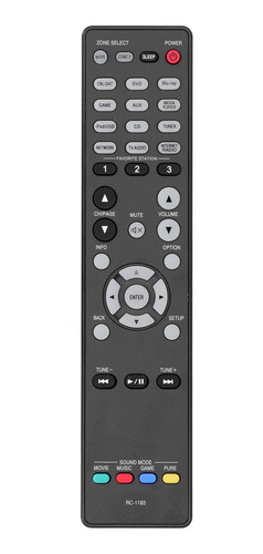Acessório De Televisão Rc1183 Controle Remoto De Tv Lcd