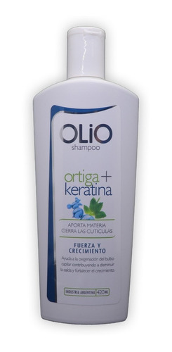 Olio Shampoo Ortiga + Keratina X 420ml