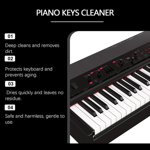 El Limpiador De Teclas De Piano De 100 Ml Limpia Las Manchas
