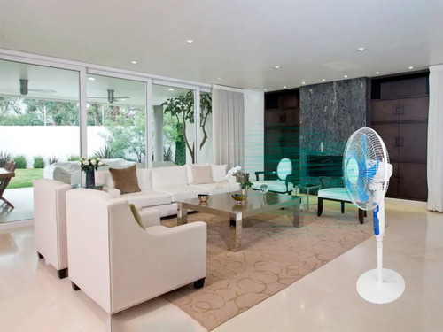 Ventilador Recargable Solar Con Luz Led Carga Para Celular