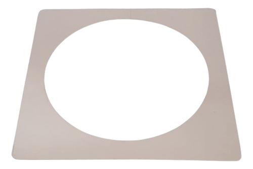 Acabamento Para Forro 40x40 Inox 304 Duto 10 Chaminé Fogão