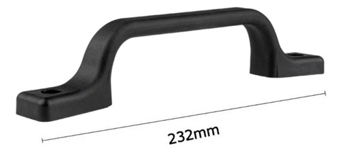 Barra De Asistencia Para Puerta De Entrada De Rv, Negro