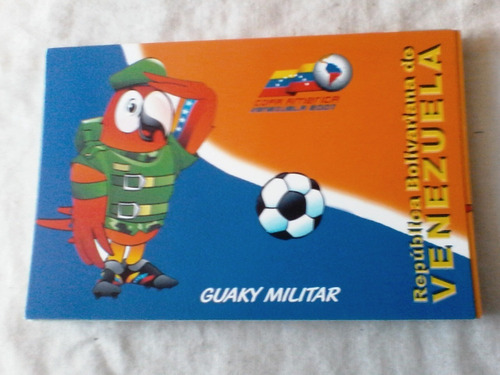Postales Venezuela Copa América Guaky Actividades 2007