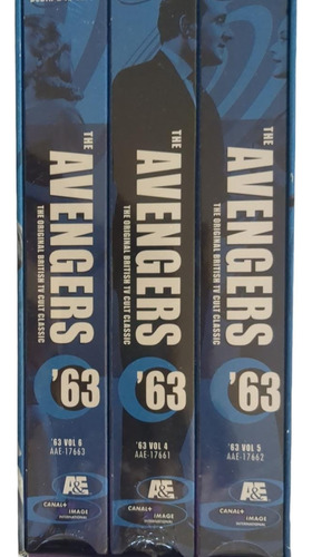 Vhs Los Vengadores The Avengers Temp, 1963 Imp Supercultura