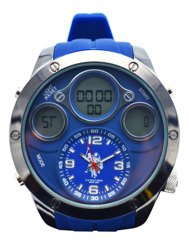 Reloj U.s. Polo Assn. Caballero Uskwm-48-0070 Azul Marino