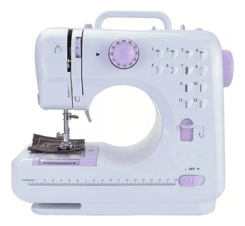 Maquina De Coser Mini Multifuncional Yasm 505a Funcionando!