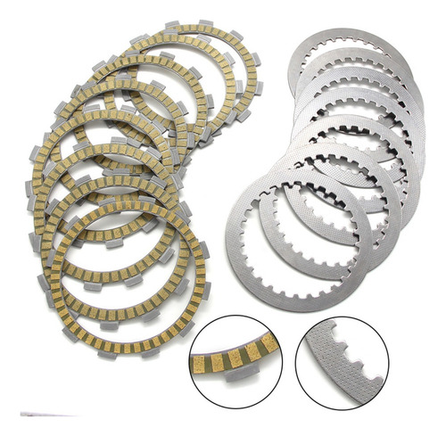 Qp Compatible Kit De Discos De Fricción De Embrague Para