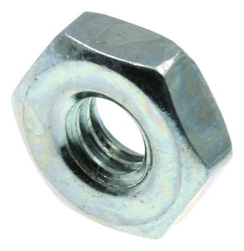 Tuerca Hexagonal Tornillo Maquina Acero Chapado Zinc