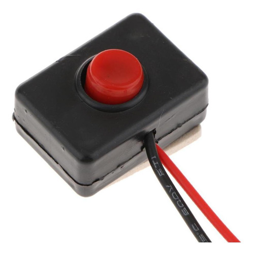 2 Interruptor De Botón Para Automotriz, Hecho De Plástico
