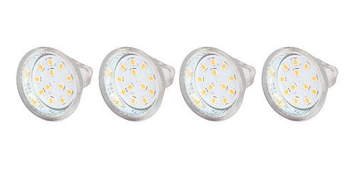 Bombilla Led Mr11 12, 2 W, 300 Lm, Base De Doble Clavija, 4