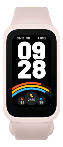 Relógio Smart Band 9 Active Rosa Global Caixa Rosa Rosa-claro Rosa-claro Rose