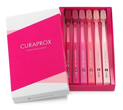 Cepillo de dientes Curaprox Limited pink edition ultra suave