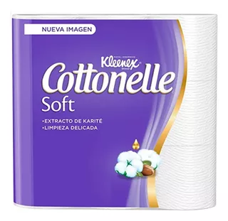 Rollo Cottonelle Soft 40 Piezas Papel Higiénico Kleenex