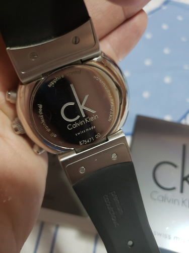 Relógio Masculino Suíço Calvin Klein Cronógrafo Raro (Usado)