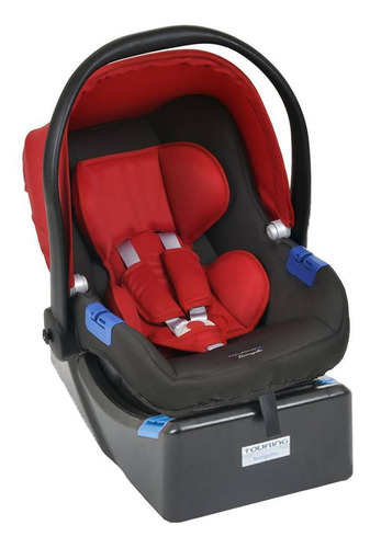 Bebê Conforto Touring X Vermelho Com Base Burigotto