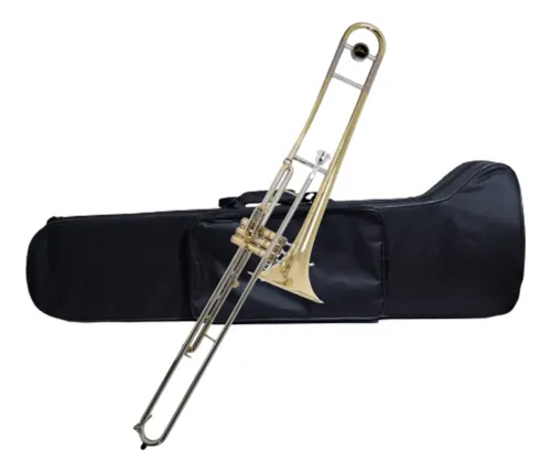comprar Trombone De Pisto Zellmer Tbz-001 Laqueado Sib Longo C\u002F Case