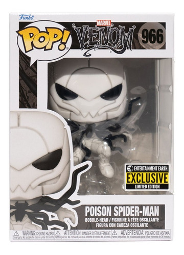 Poison Spider Man 966 Funko Pop Venom Exclusivo Ee Marvel